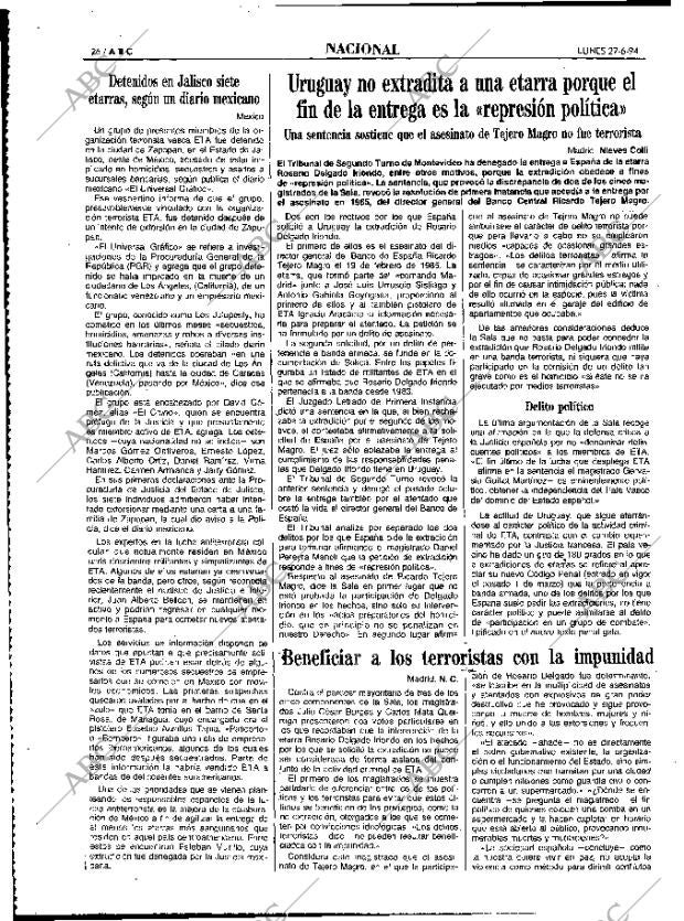 ABC MADRID 27-06-1994 página 26
