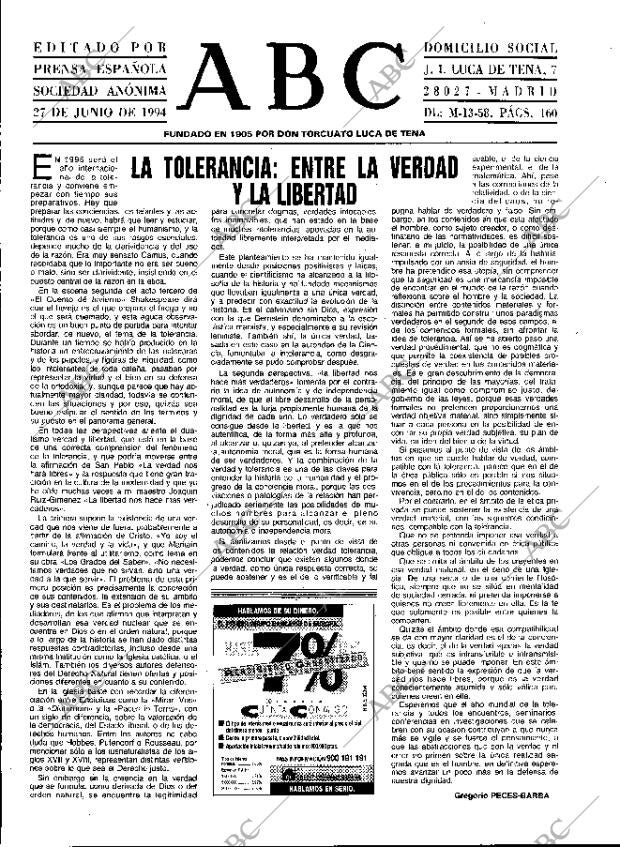 ABC MADRID 27-06-1994 página 3
