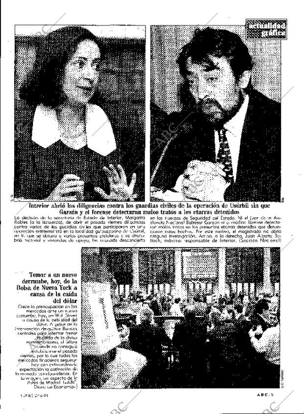 ABC MADRID 27-06-1994 página 5
