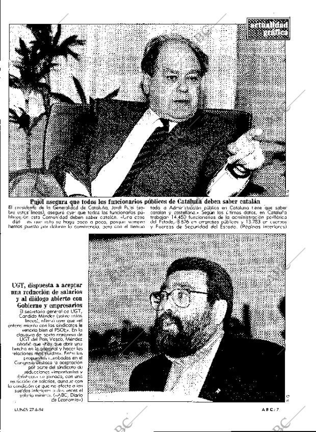 ABC MADRID 27-06-1994 página 7