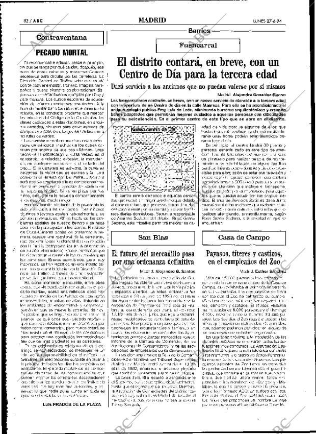 ABC MADRID 27-06-1994 página 82