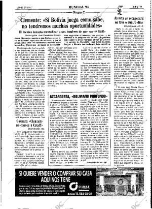 ABC MADRID 27-06-1994 página 93