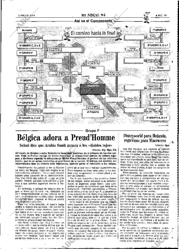 ABC MADRID 27-06-1994 página 99