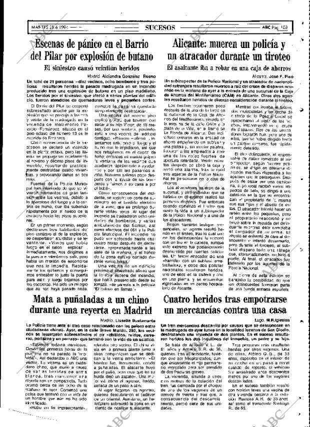 ABC MADRID 28-06-1994 página 103