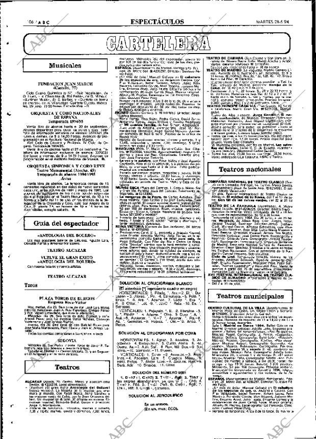 ABC MADRID 28-06-1994 página 106