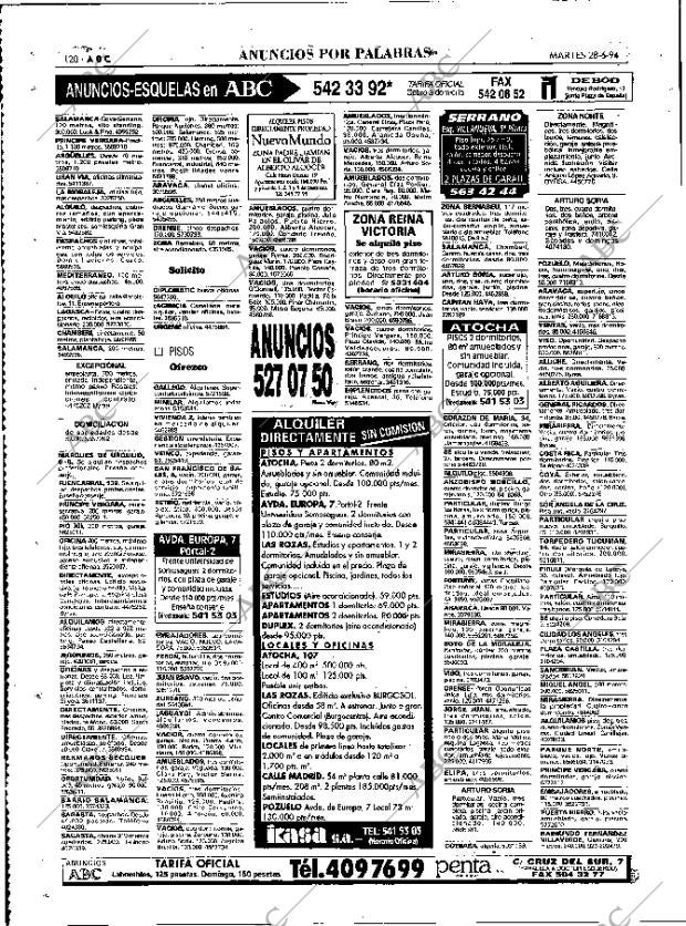 ABC MADRID 28-06-1994 página 120
