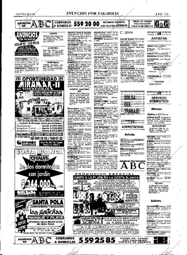 ABC MADRID 28-06-1994 página 133