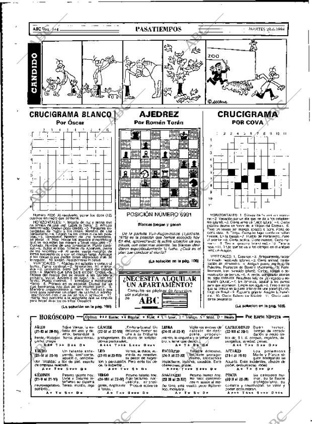 ABC MADRID 28-06-1994 página 144