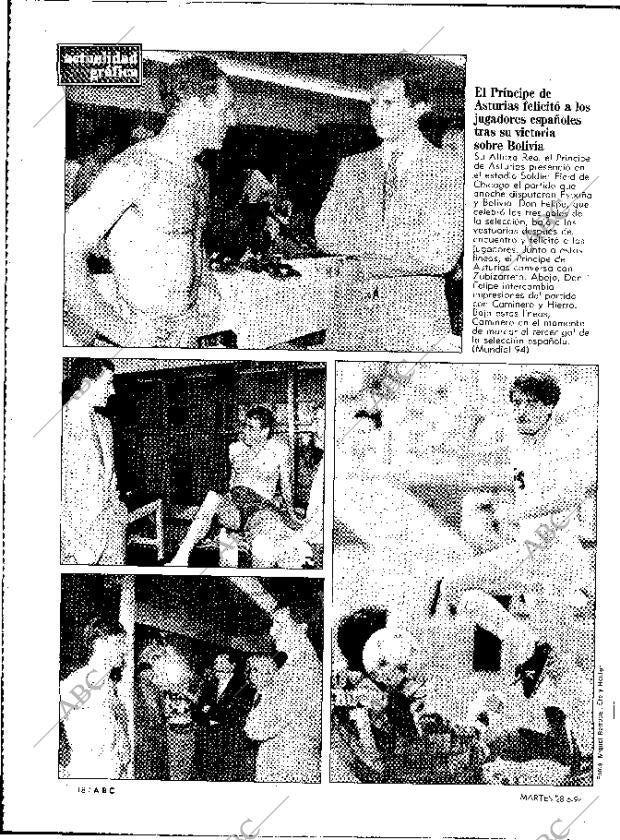 ABC MADRID 28-06-1994 página 18