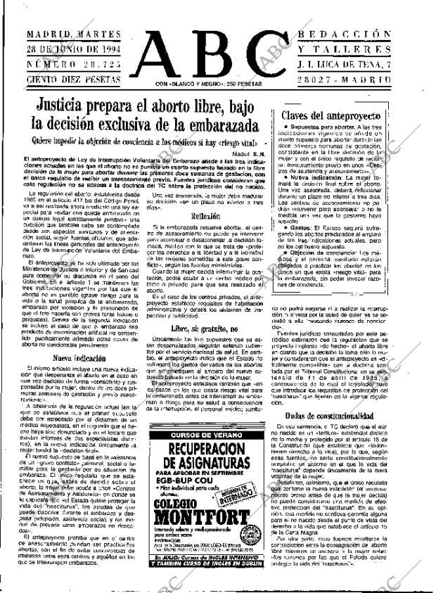 ABC MADRID 28-06-1994 página 23