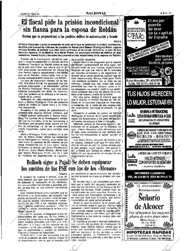 ABC MADRID 28-06-1994 página 31