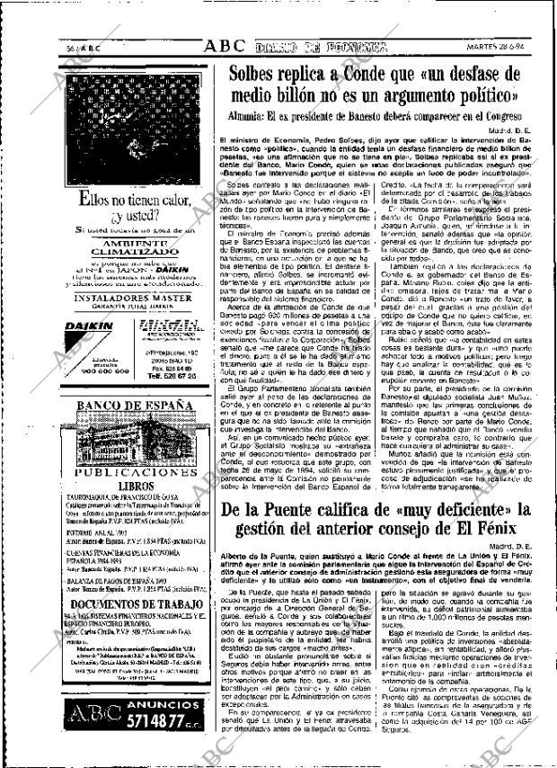 ABC MADRID 28-06-1994 página 56