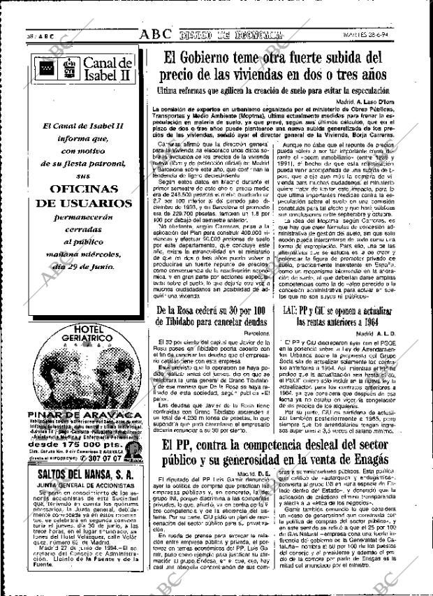 ABC MADRID 28-06-1994 página 58