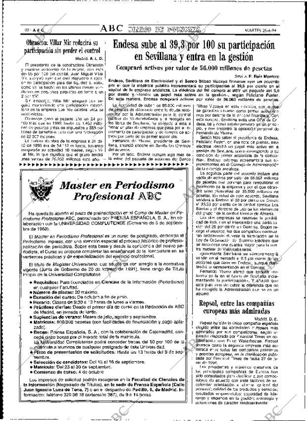ABC MADRID 28-06-1994 página 60