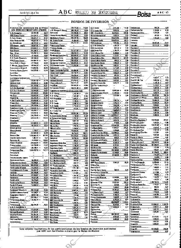 ABC MADRID 28-06-1994 página 65