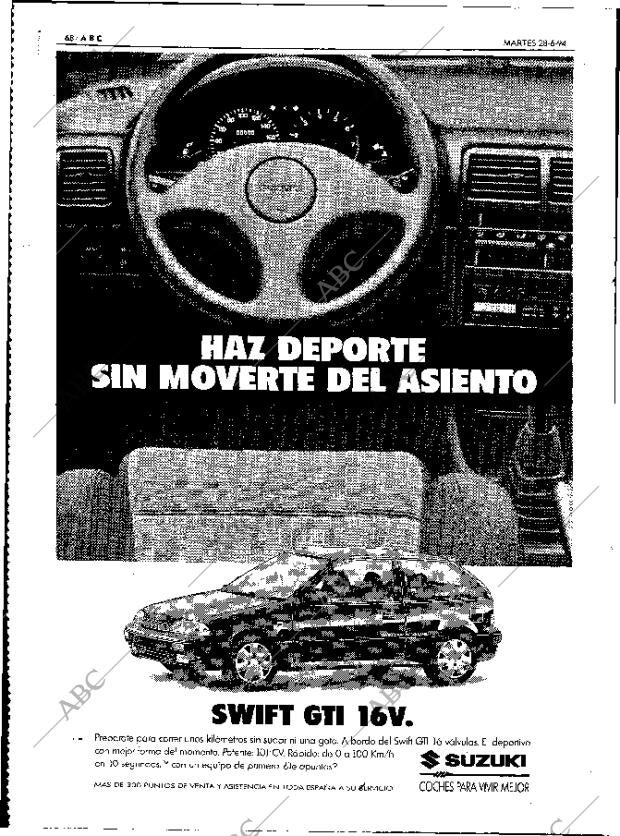 ABC MADRID 28-06-1994 página 68