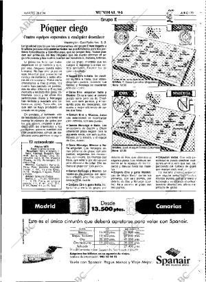 ABC MADRID 28-06-1994 página 79