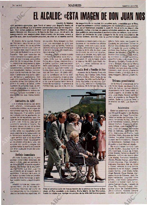 ABC MADRID 28-06-1994 página 94