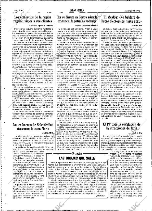 ABC MADRID 28-06-1994 página 96