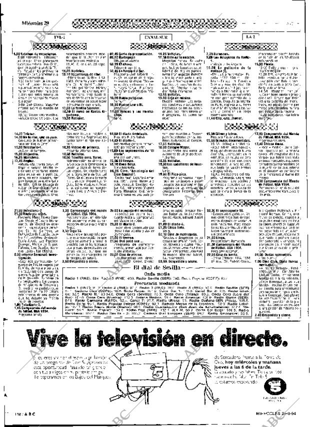 ABC SEVILLA 29-06-1994 página 118