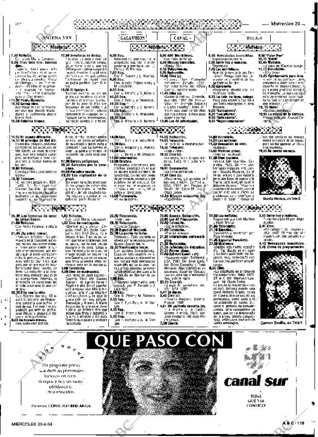 ABC SEVILLA 29-06-1994 página 119