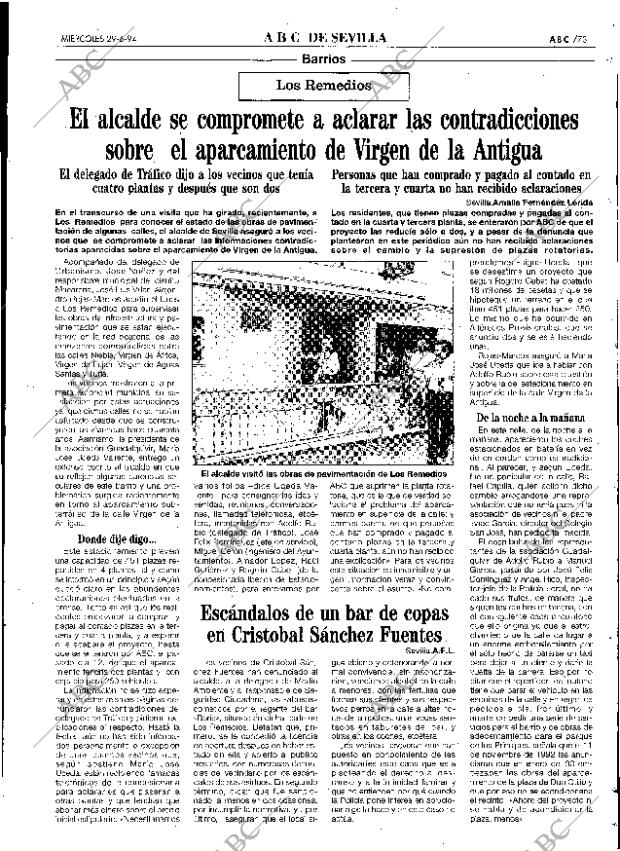 ABC SEVILLA 29-06-1994 página 73