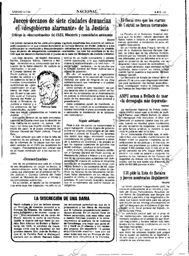 ABC MADRID 02-07-1994 página 23