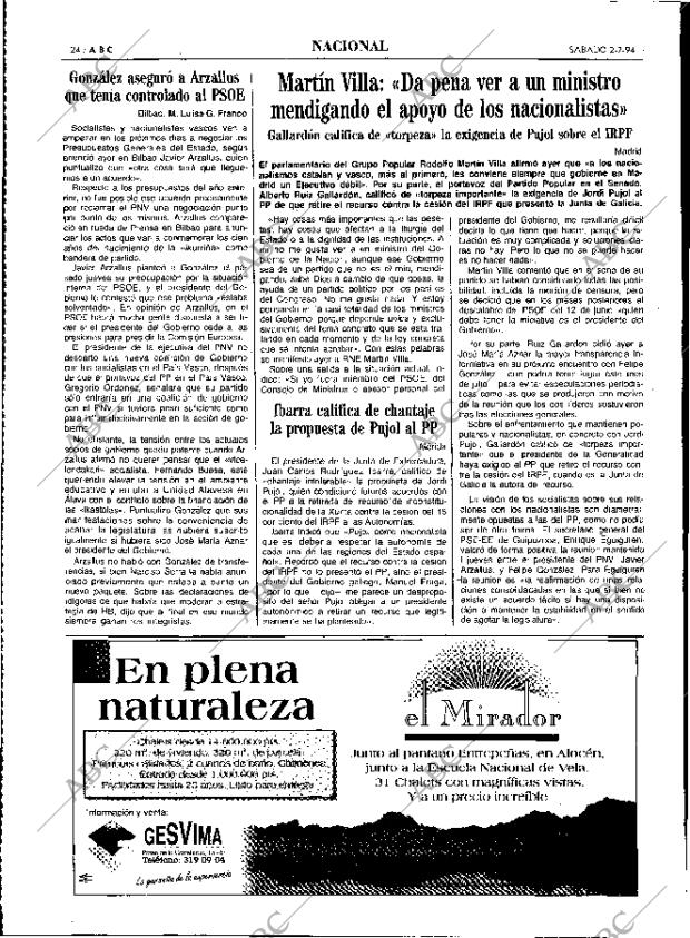 ABC MADRID 02-07-1994 página 24