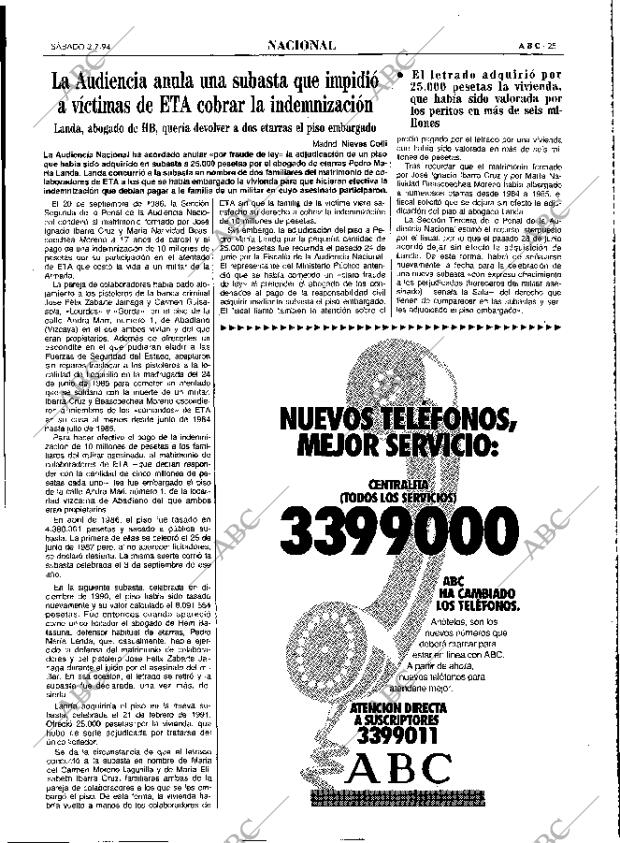 ABC MADRID 02-07-1994 página 25