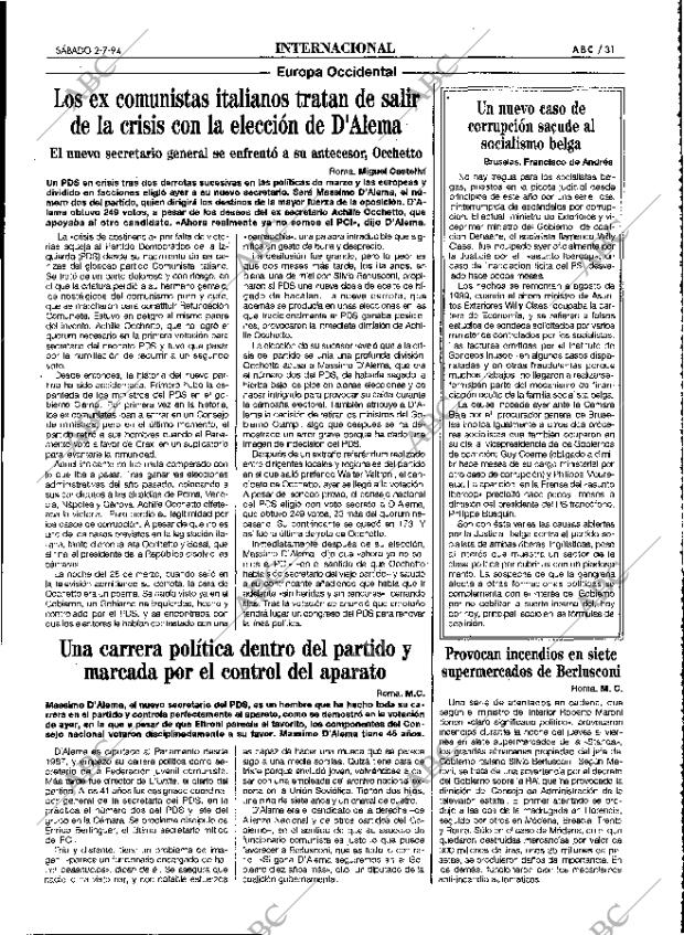 ABC MADRID 02-07-1994 página 31