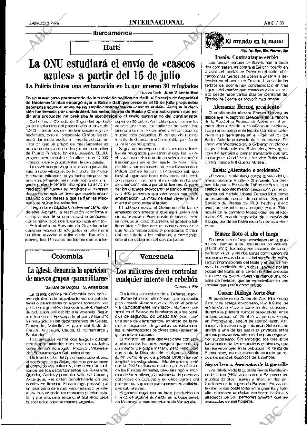 ABC MADRID 02-07-1994 página 33