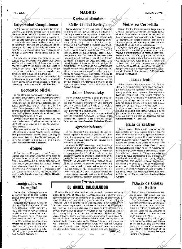 ABC MADRID 02-07-1994 página 78