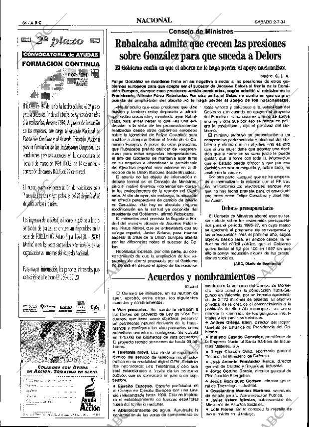 ABC SEVILLA 02-07-1994 página 34