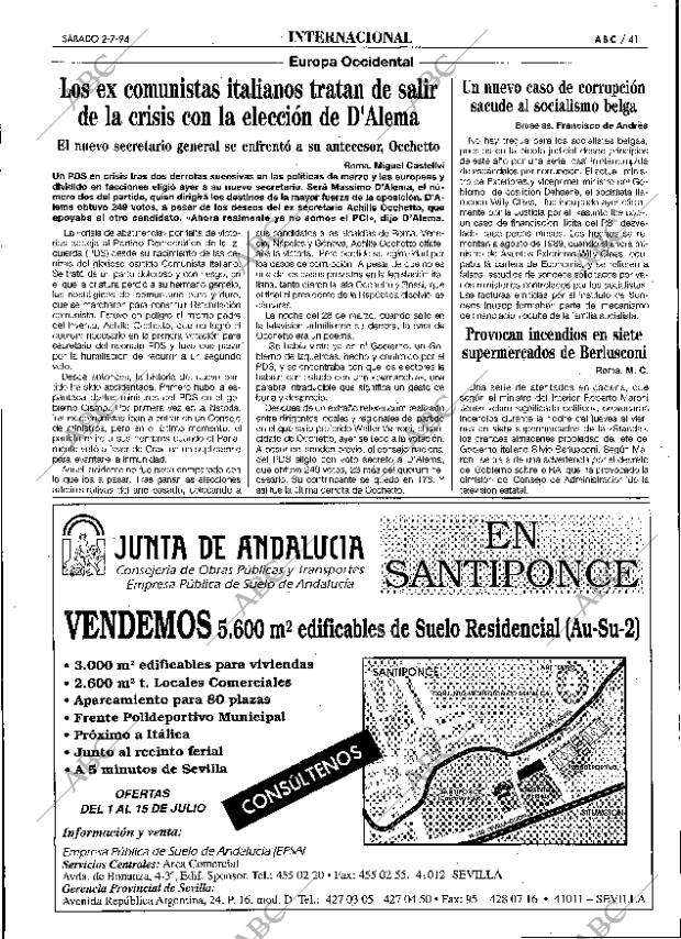 ABC SEVILLA 02-07-1994 página 41