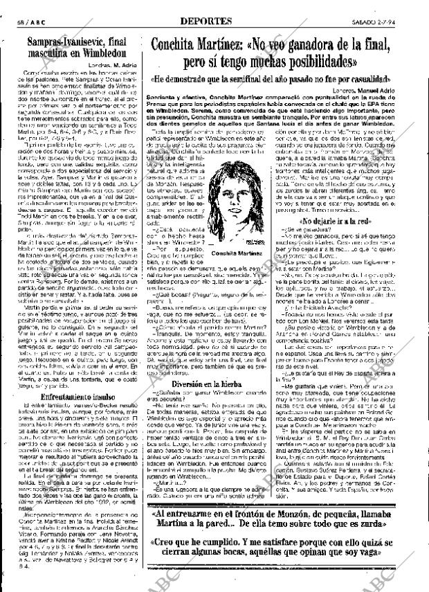 ABC SEVILLA 02-07-1994 página 68