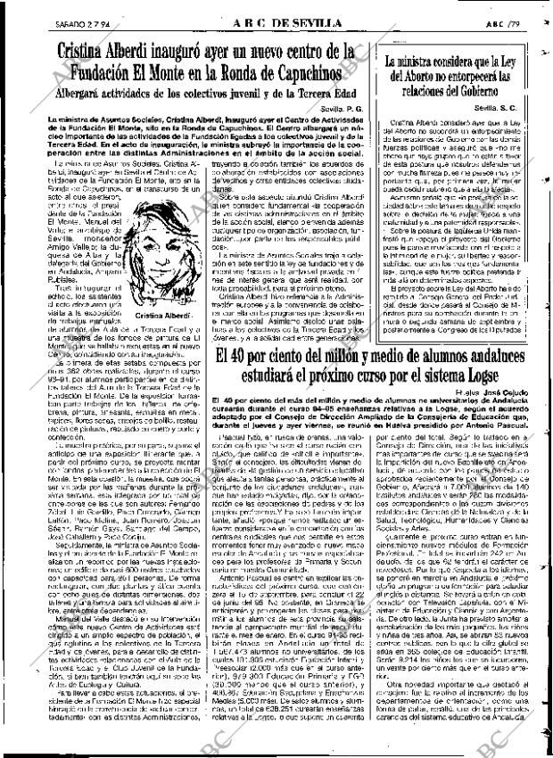 ABC SEVILLA 02-07-1994 página 79
