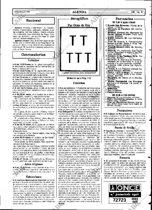 ABC SEVILLA 02-07-1994 página 87