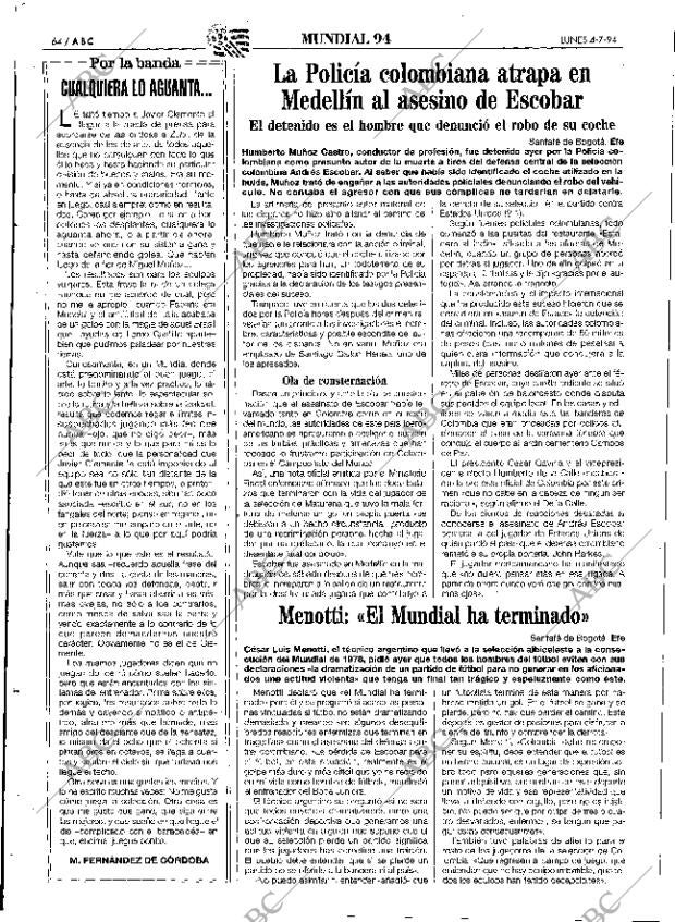 ABC SEVILLA 04-07-1994 página 64