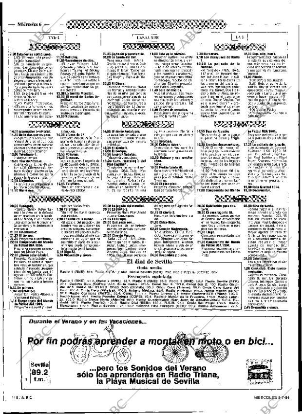 ABC SEVILLA 06-07-1994 página 118
