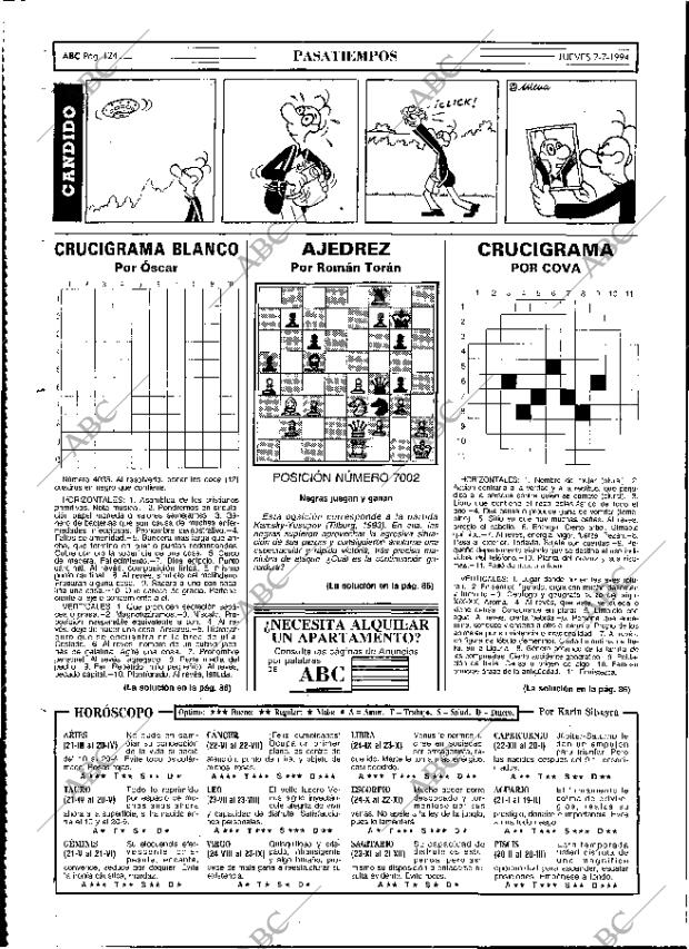 ABC MADRID 07-07-1994 página 124