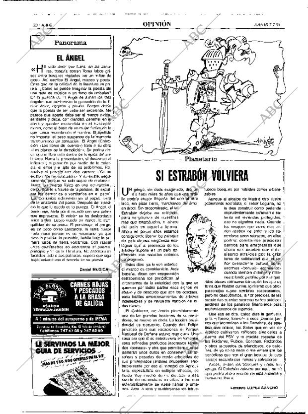 ABC MADRID 07-07-1994 página 20