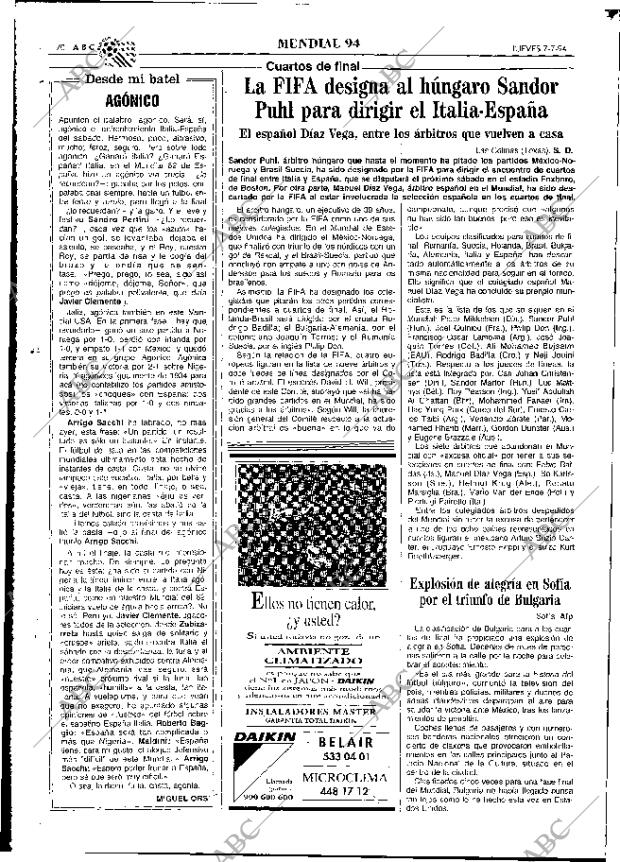 ABC MADRID 07-07-1994 página 70