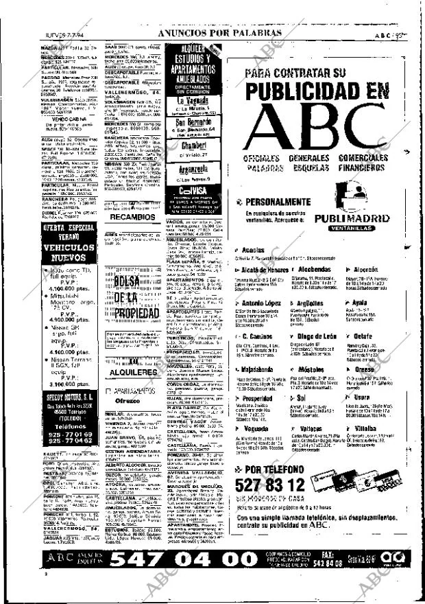 ABC MADRID 07-07-1994 página 95