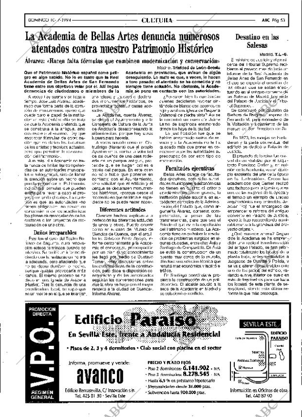 ABC SEVILLA 10-07-1994 página 53