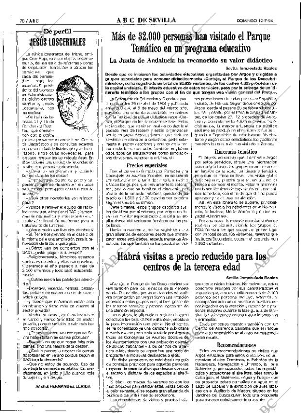 ABC SEVILLA 10-07-1994 página 78