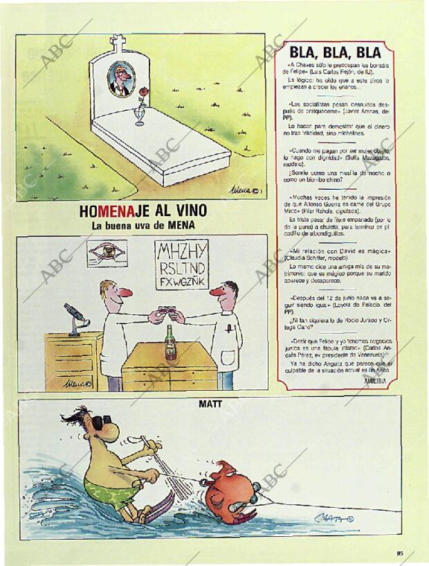 BLANCO Y NEGRO MADRID 10-07-1994 página 95