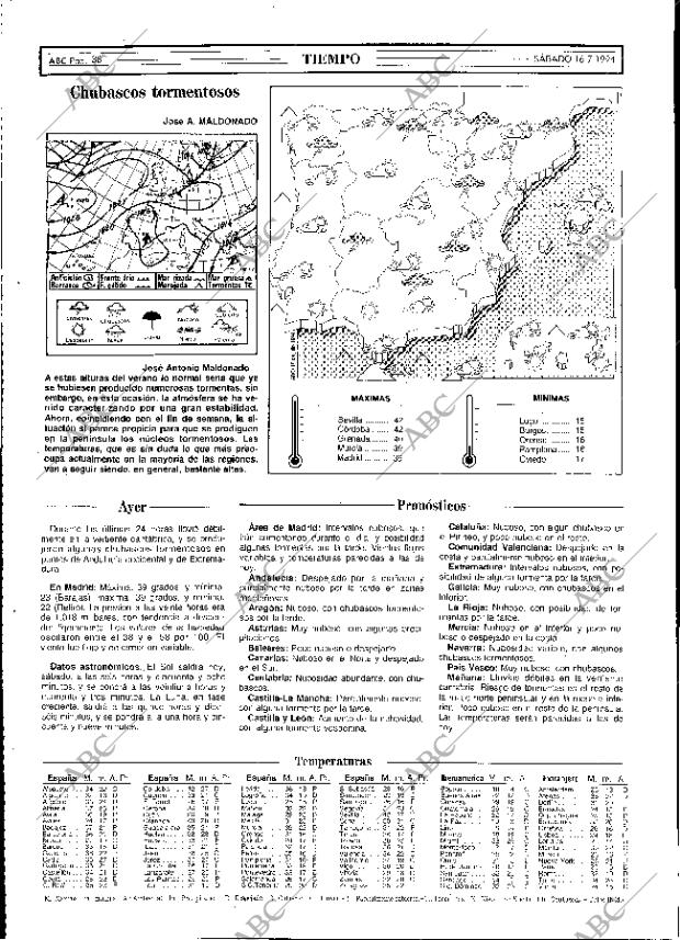 ABC MADRID 16-07-1994 página 38