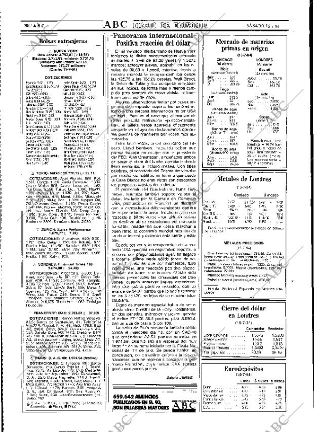 ABC MADRID 16-07-1994 página 48