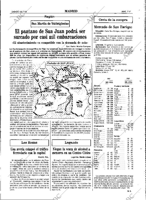 ABC MADRID 16-07-1994 página 57
