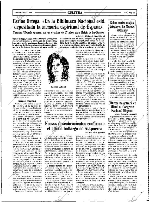 ABC MADRID 16-07-1994 página 65